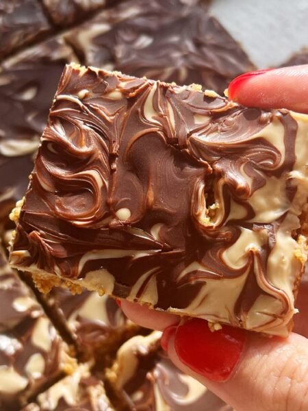 No-Bake Healthy Kinder Bueno Bars