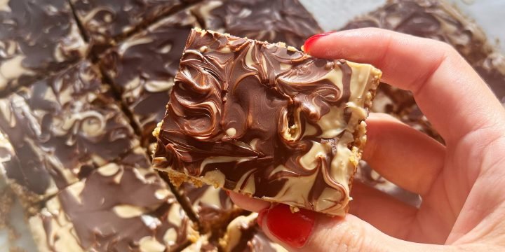 No-Bake Healthy Kinder Bueno Bars