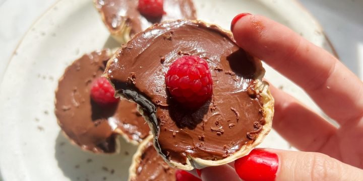 Dark Chocolate Chilli Tarts