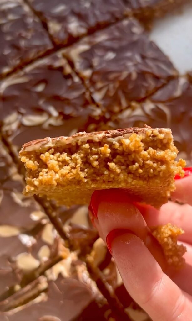 No-Bake Healthy Kinder Bueno Bars