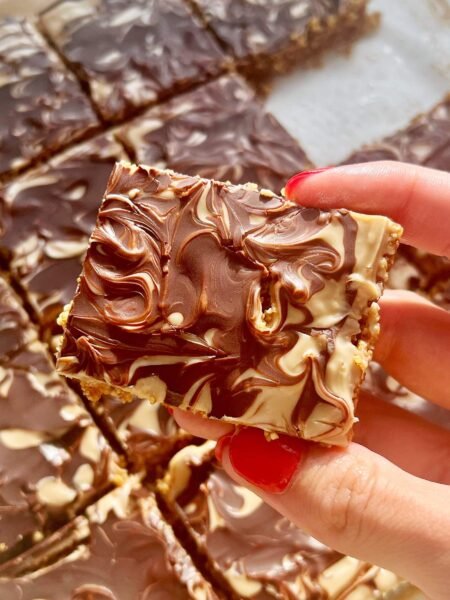 No-Bake Healthy Kinder Bueno Bars