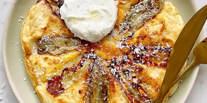 Caramelised Banana Pancake