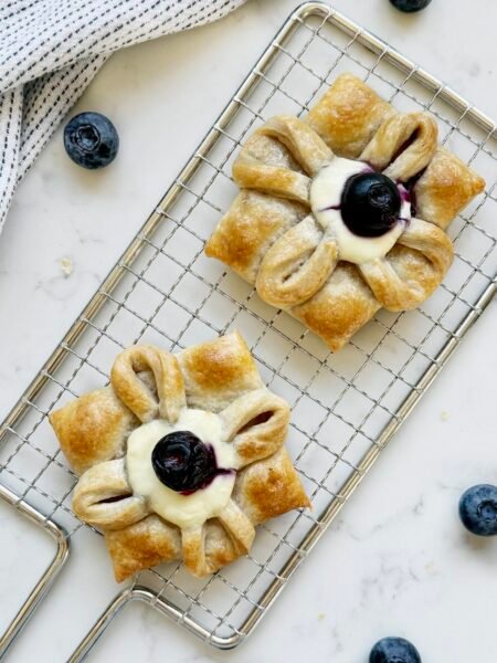 Blueberry and Mascarpone Pastries