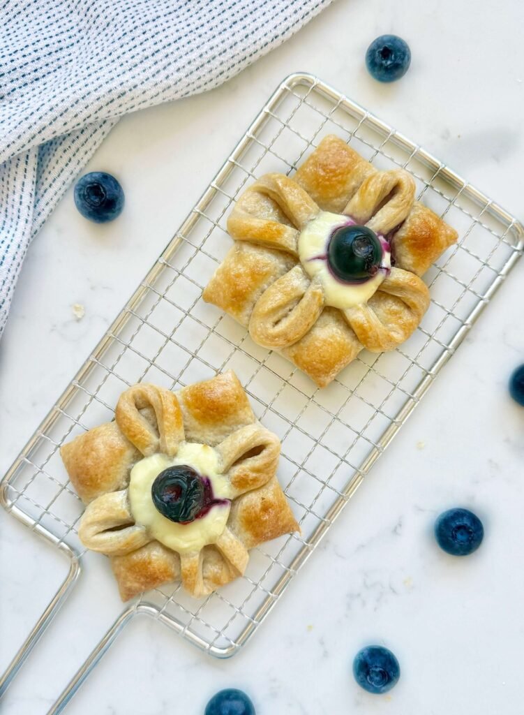 Blueberry Mascarpone Pastries
