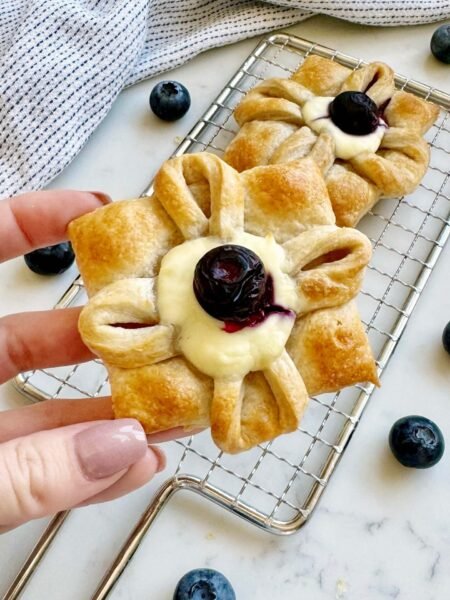Blueberry Mascarpone Pastries