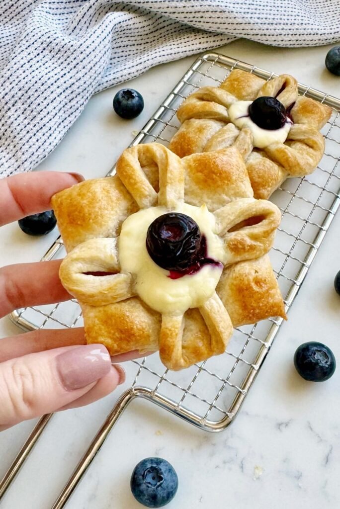 Blueberry Mascarpone Pastries