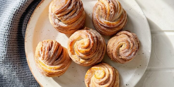 Biscoff Cruffins