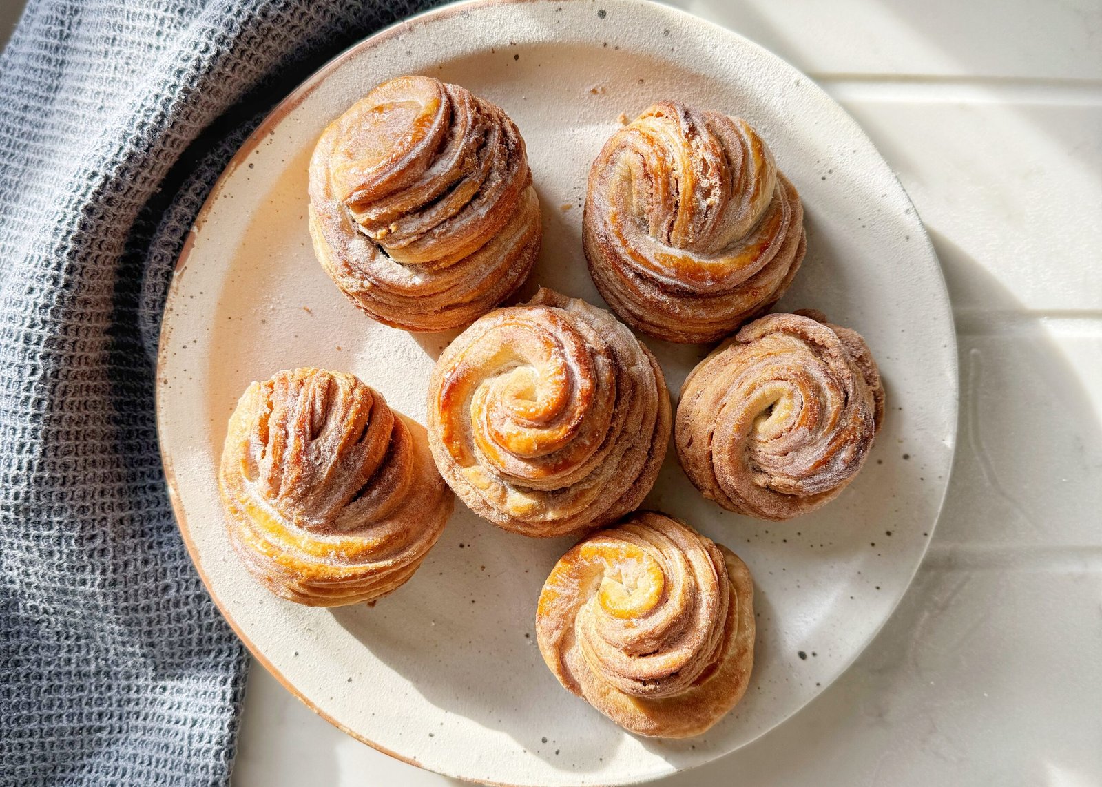 Biscoff Cruffins