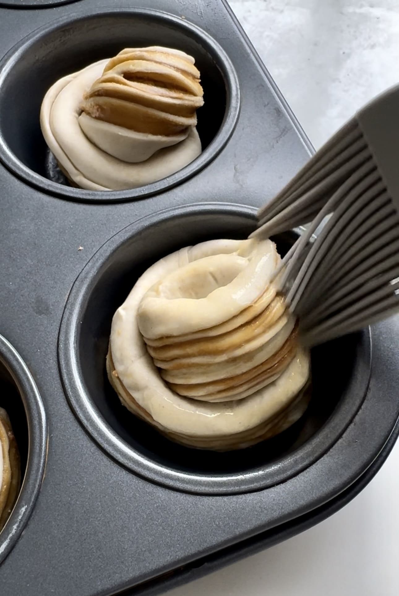 Biscoff Cruffins Step 6