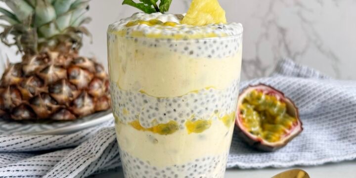 Passion Fruit Chia Pudding
