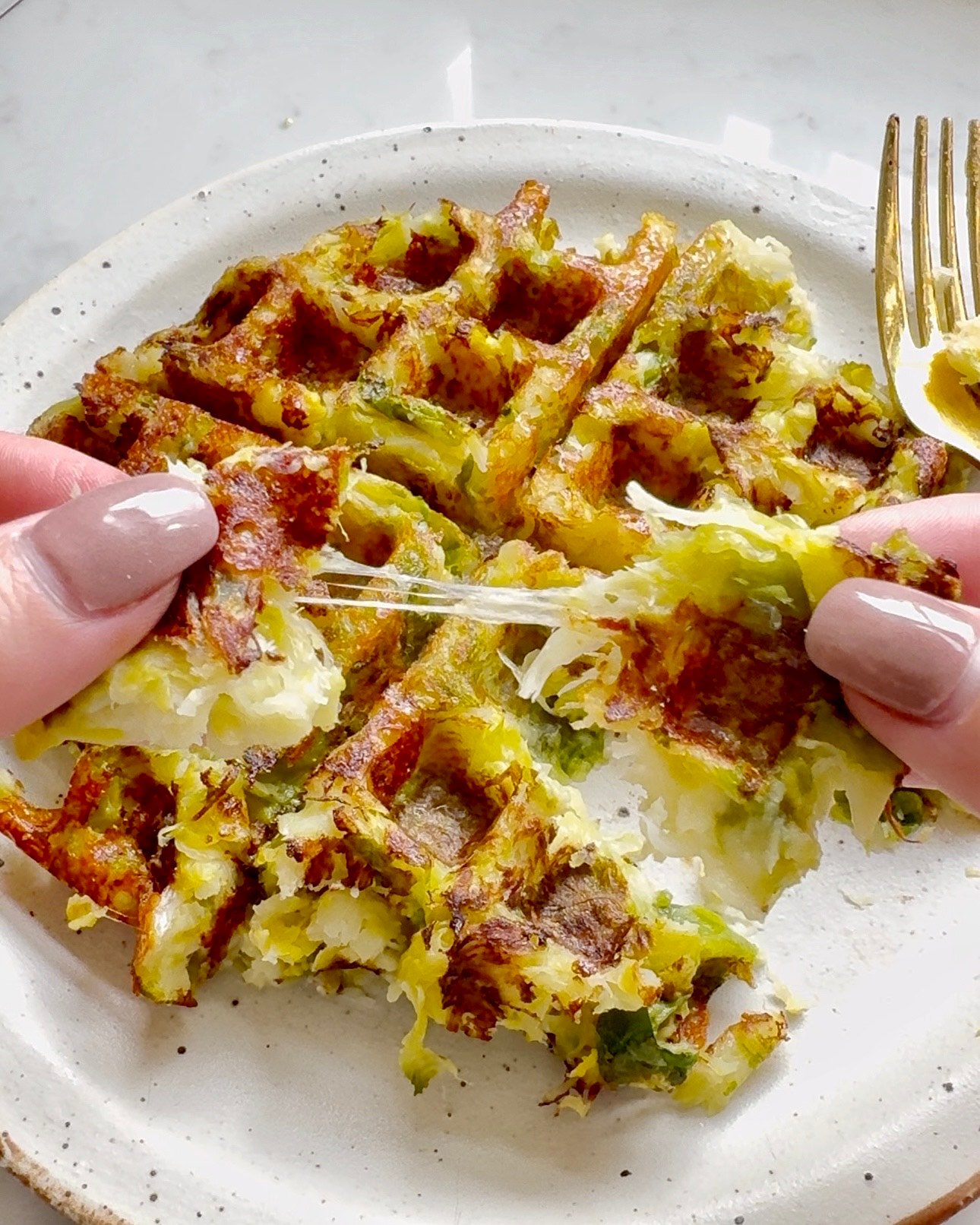 Brussels Sprouts Waffle