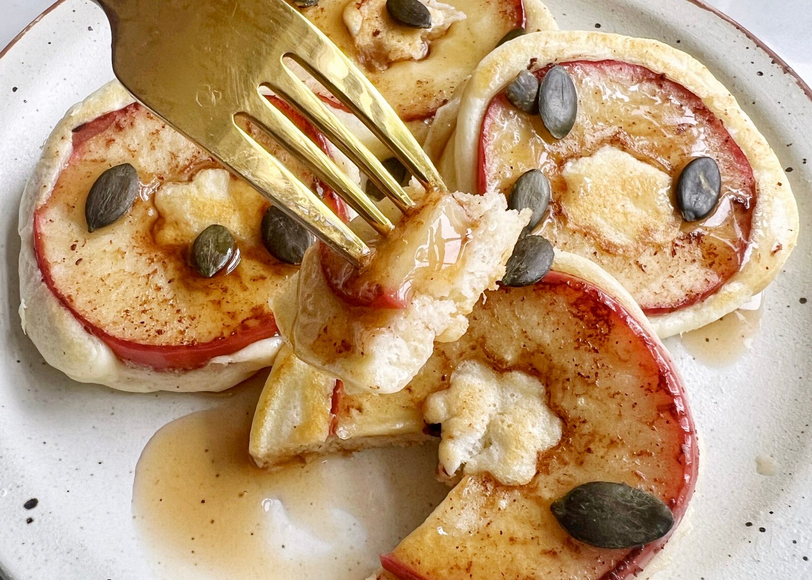 Spiced Apple Pancakes