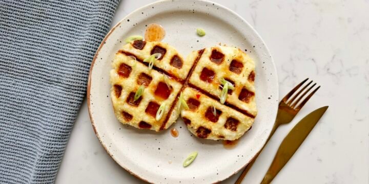 Crispy Halloumi Waffle