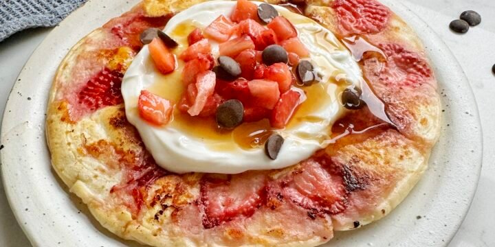 Strawberry Upside Down Pancake