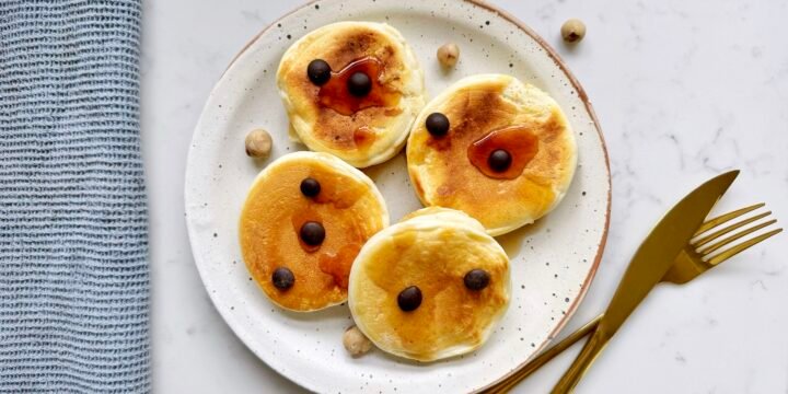 Cookie Dough Stuffed Pancakes