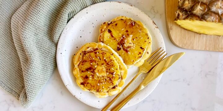 Spiced Pineapple Pancakes