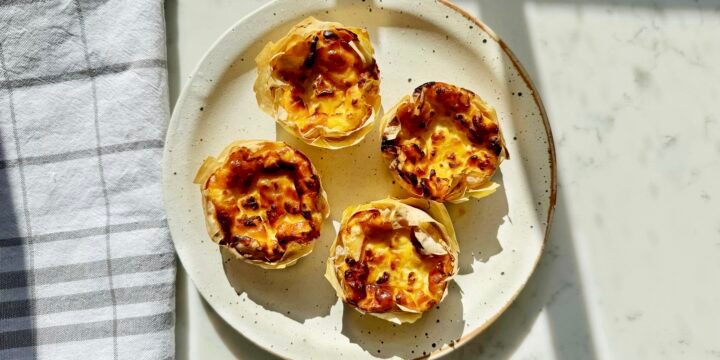 Feta And Apricot Pastries