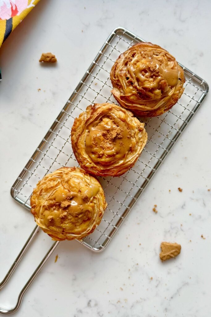 Biscoff Mini Crinkle Pies