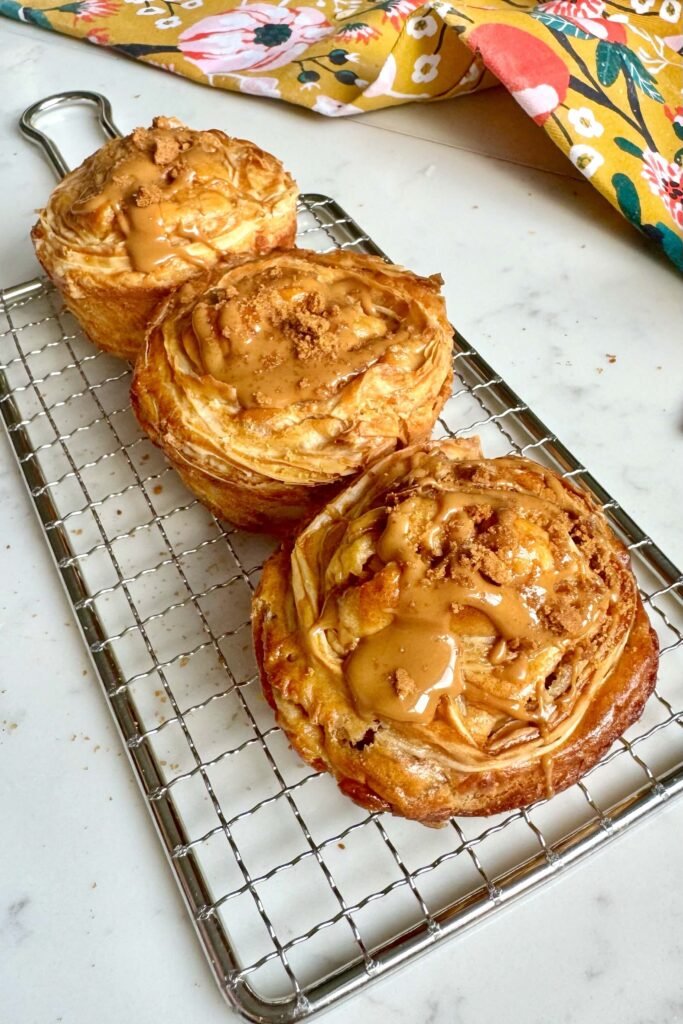Biscoff Mini Crinkle Pies