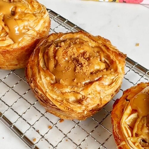 Biscoff Mini Crinkle Pies