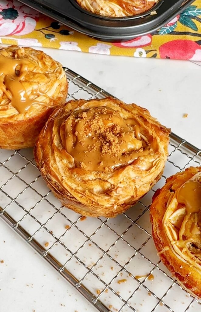 Biscoff Mini Crinkle Pies