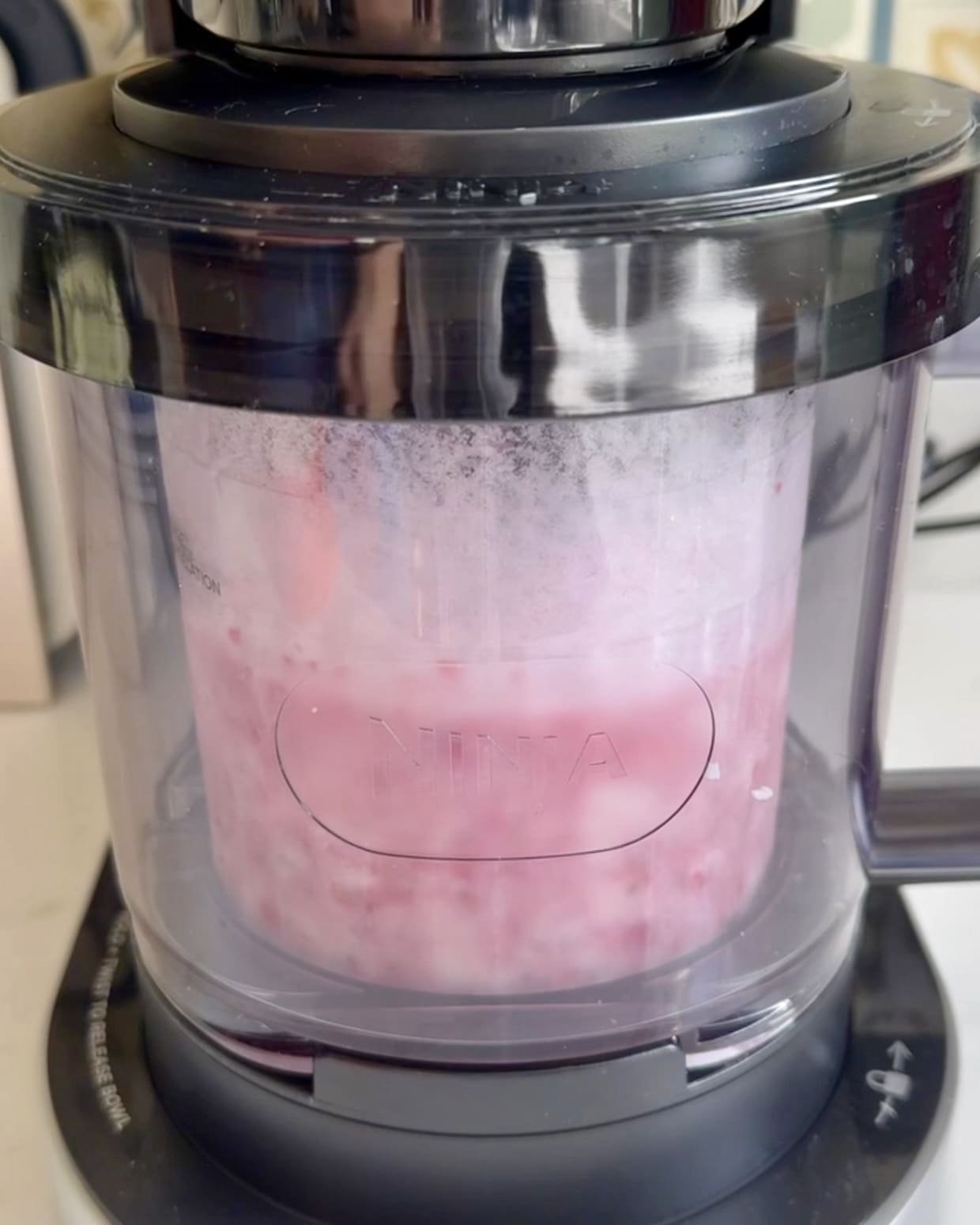 Raspberry Cottage Cheese Ice Cream