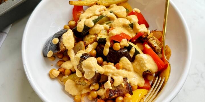 Mediterranean Roasted Vegetable Salad