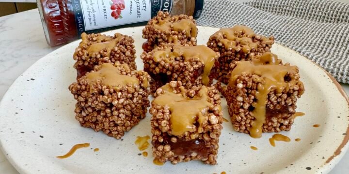 Raspberry & Chocolate Crunch Bites