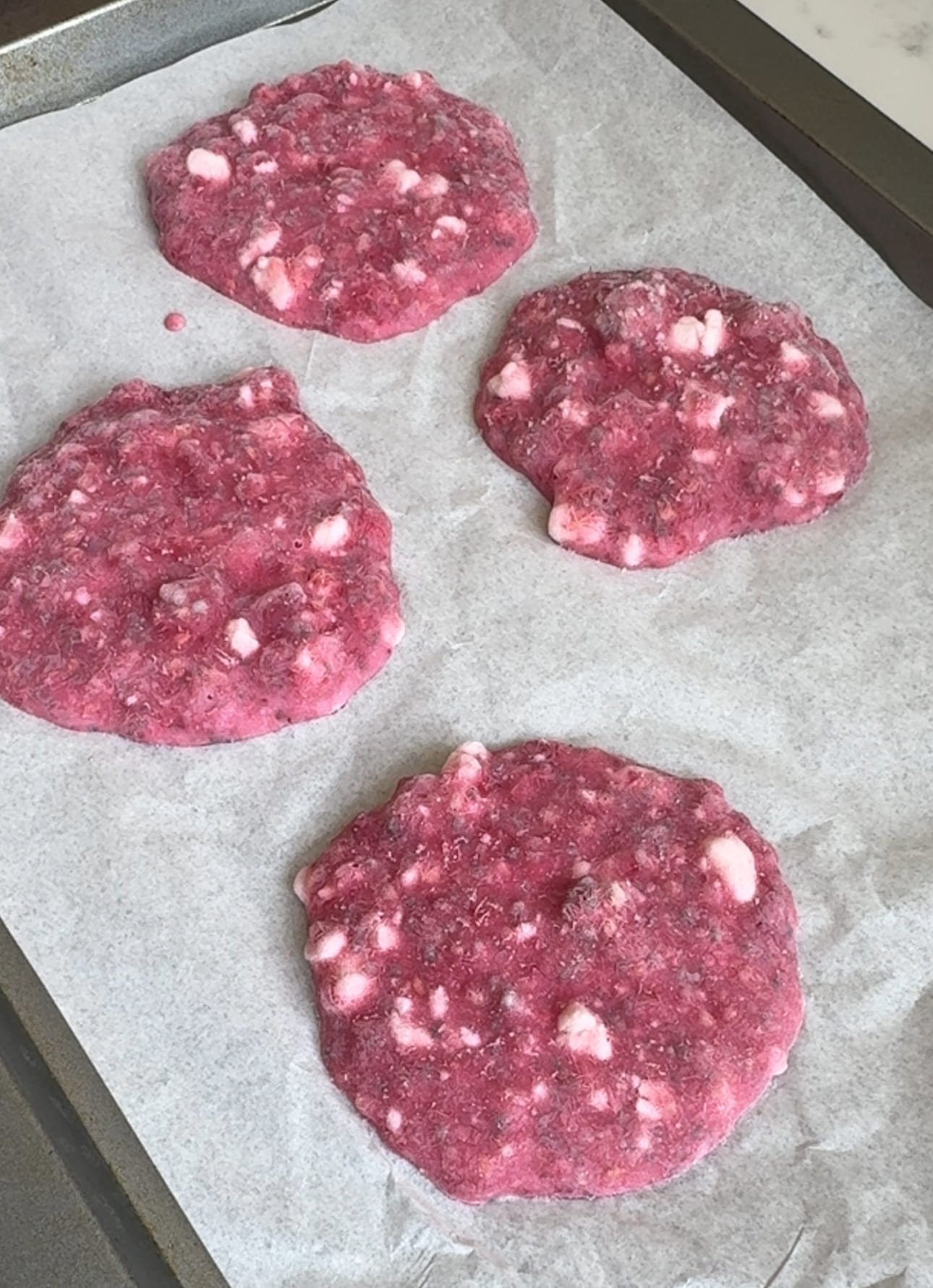 Raspberry and Cottage Cheese Bites Step 3