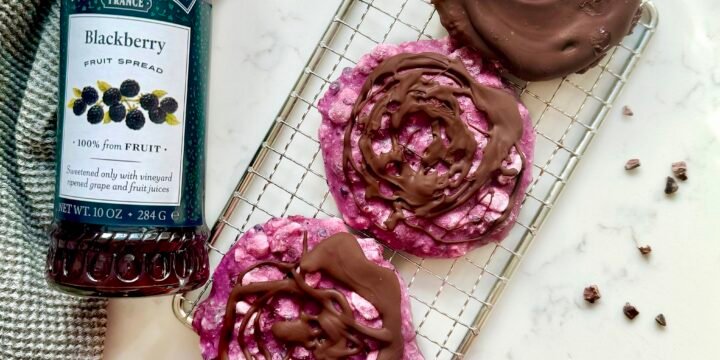 Blackberry & cottage cheese bites