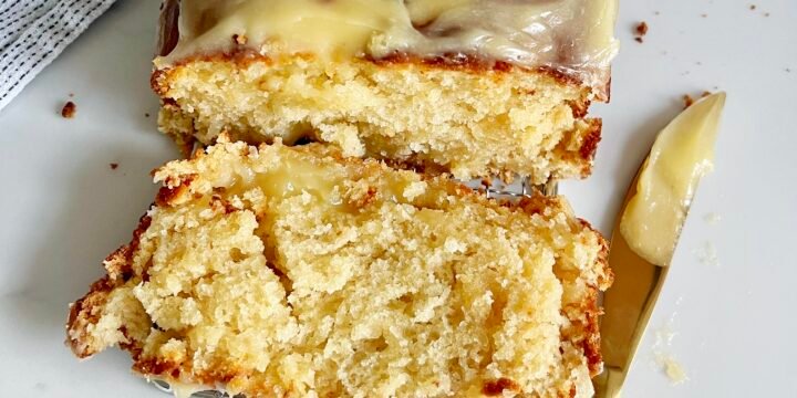Healthier Lemon Curd Loaf