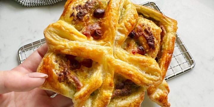 Spicy Pesto Pastries