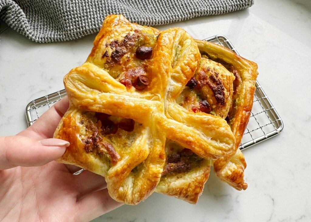 Spicy Pesto Pastries