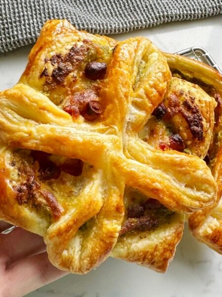 Spicy Pesto Pastries