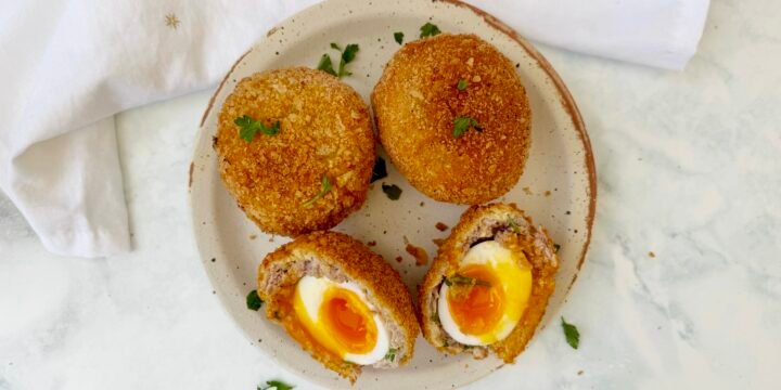 Turkey scotch eggs