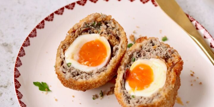 Turkey and Cranberry Scotch Eggs