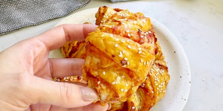 Pepperoni Pizza Croissants