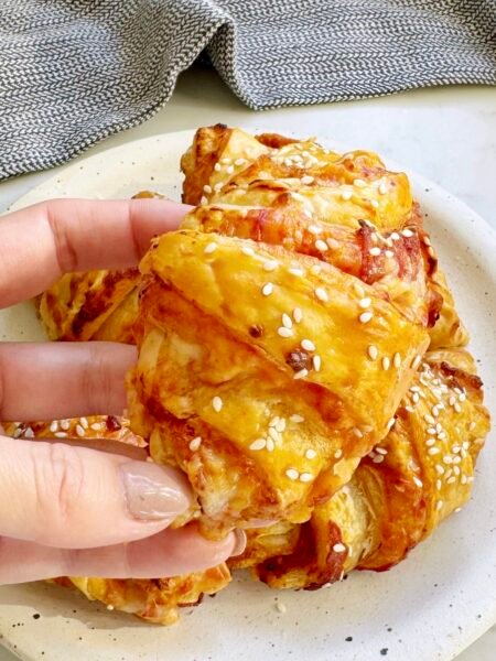 Pepperoni Pizza Croissants