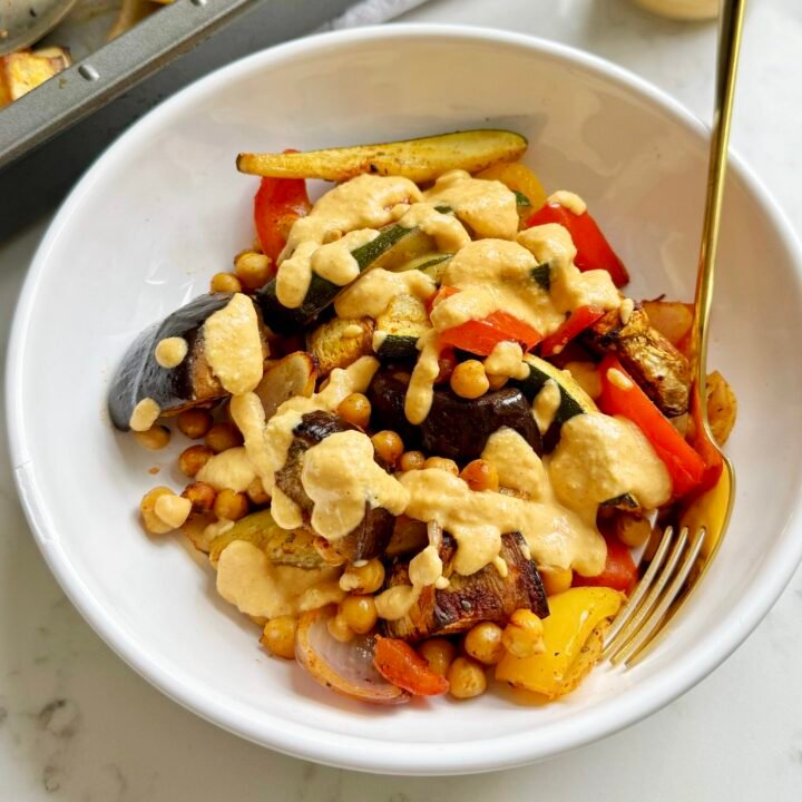 Mediterranean Roasted Vegetable Salad