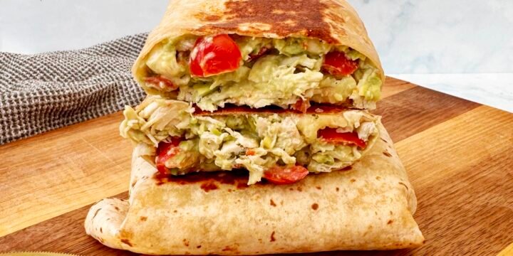 Chicken and Avocado Burritos