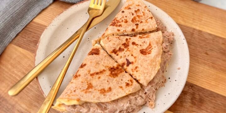 Cottage Cheese Tortilla Omelette