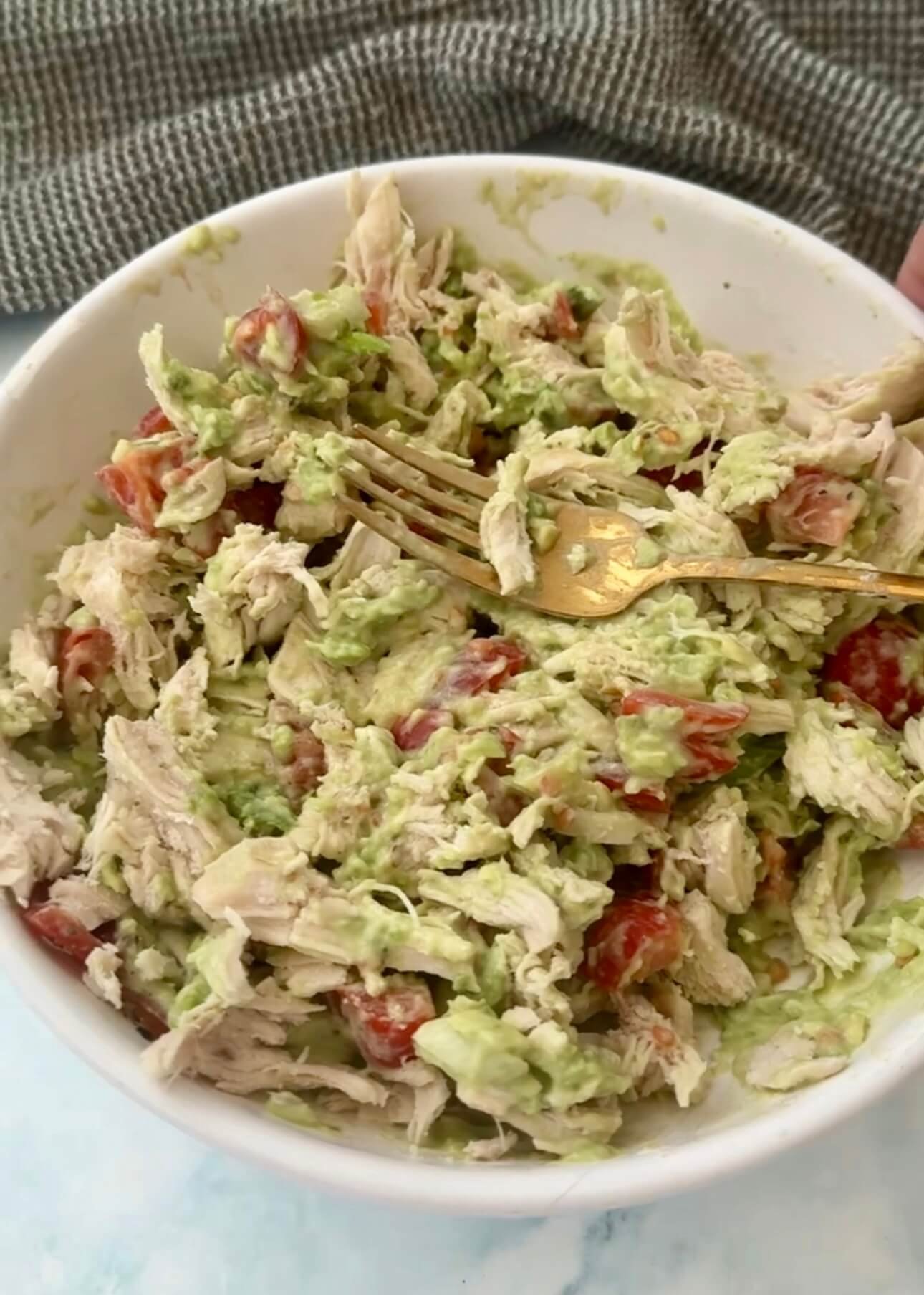 Chicken Avocado Burrito