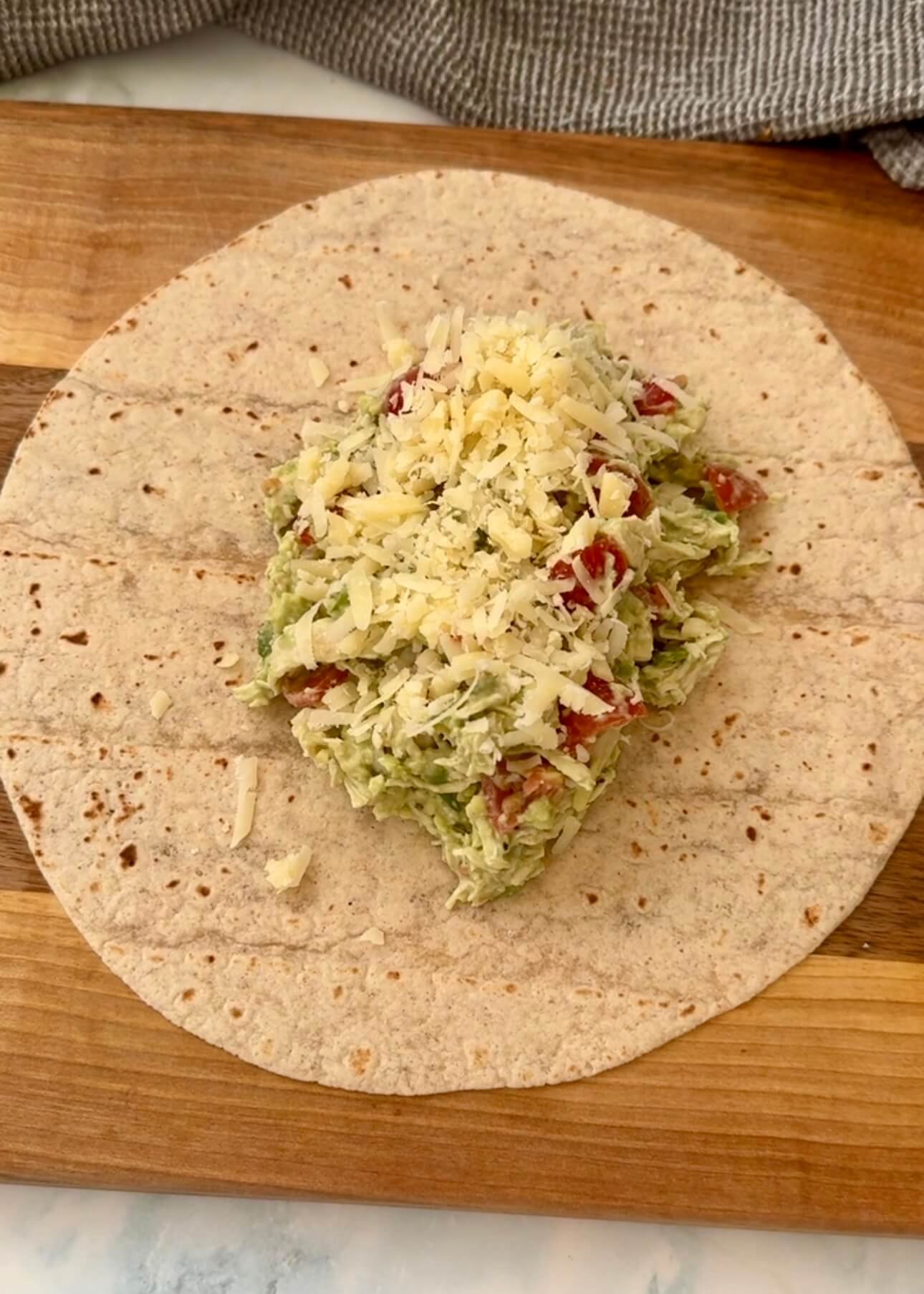Chicken Avocado Burrito