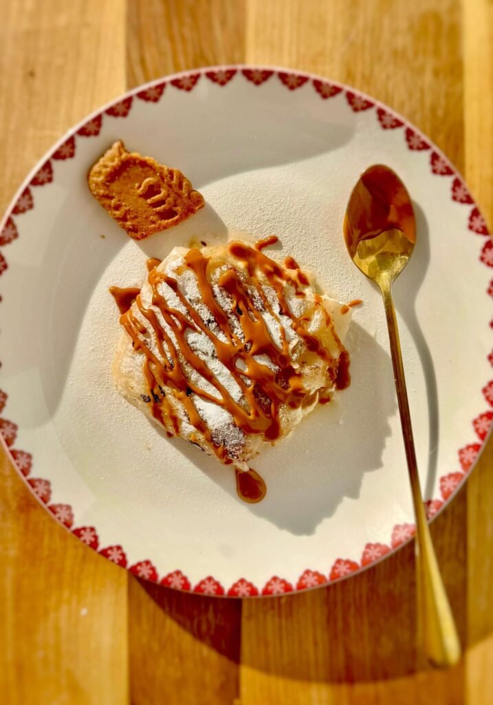 Crispy Rice Biscoff Cheesecake