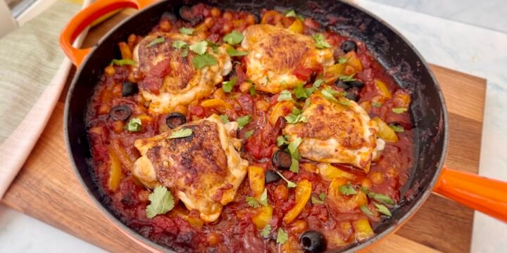 Spanish-Inspired One-Pot Chicken Thighs