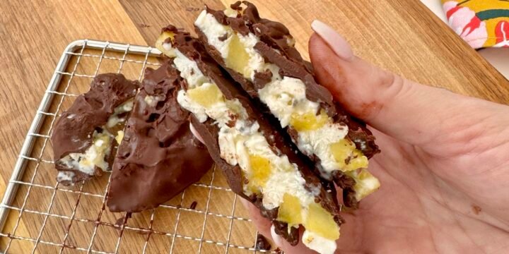 Cottage Cheese and Pineapple Bites