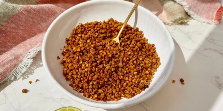 Zesty Crispy Lentils