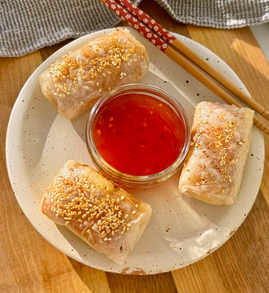 Spicy Tuna Rice Paper Rolls
