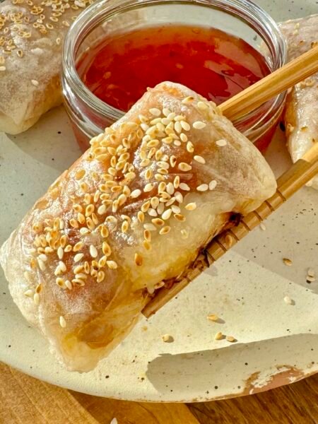 Spicy Tuna Rice Paper Rolls