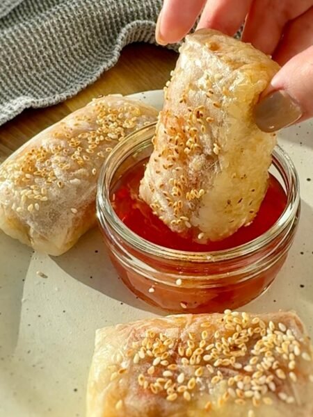 Spicy Tuna Rice Paper Rolls